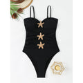 Maillot de bain bustier ajusté pour femmes avec détails en bijou Echo Archiv