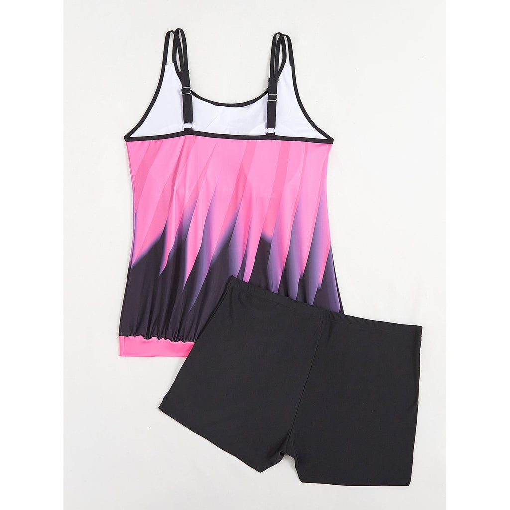 Ensemble tankini pour femmes avec haut confortable et shorts courts Echo Archiv