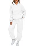 Ensemble Hoodie Oversized et Pantalon de Jogging pour Femmes en Mélange de Coton Doux Echo Archiv