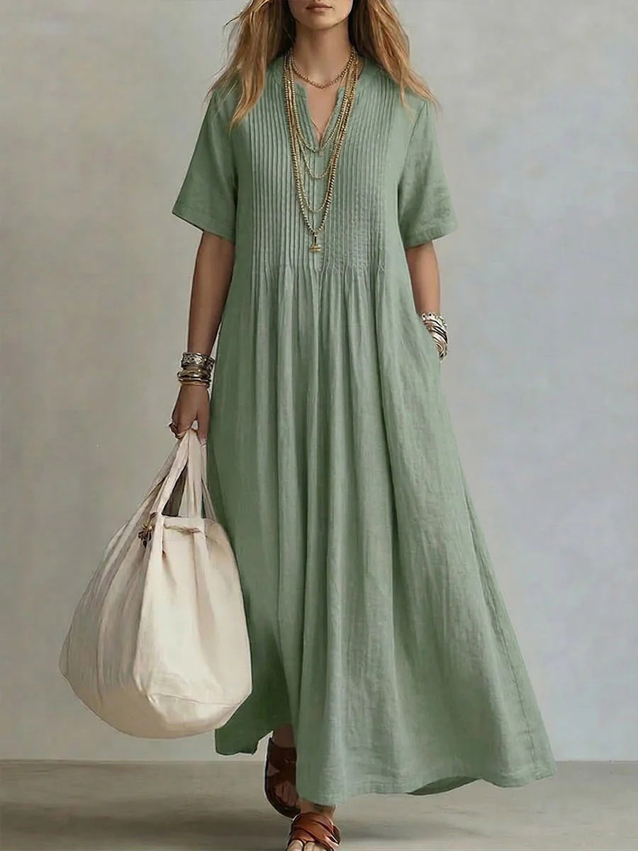 Robe d'été longue pour femmes Echo Archiv