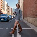 Veste en Laine Oversize Tendance pour Femmes
