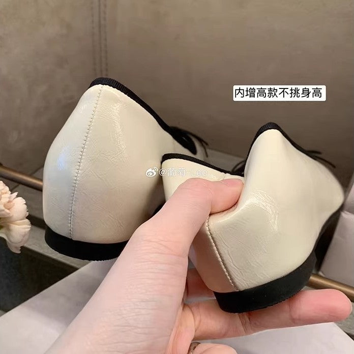 Ballerines pour femmes avec accent scintillant à la mode et doublure intérieure confortable R&B