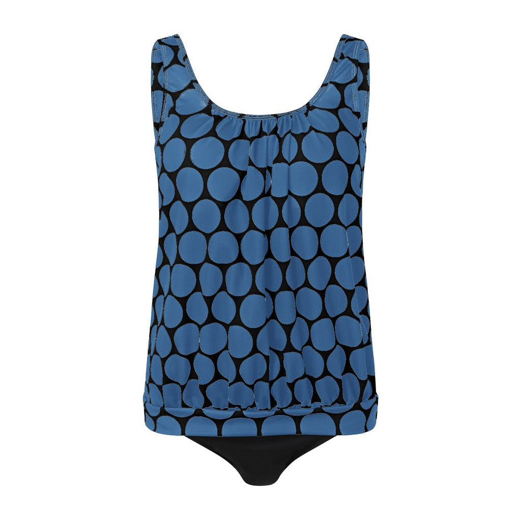 Tankini décontracté pour femmes avec taille haute et coupe élégante R&B