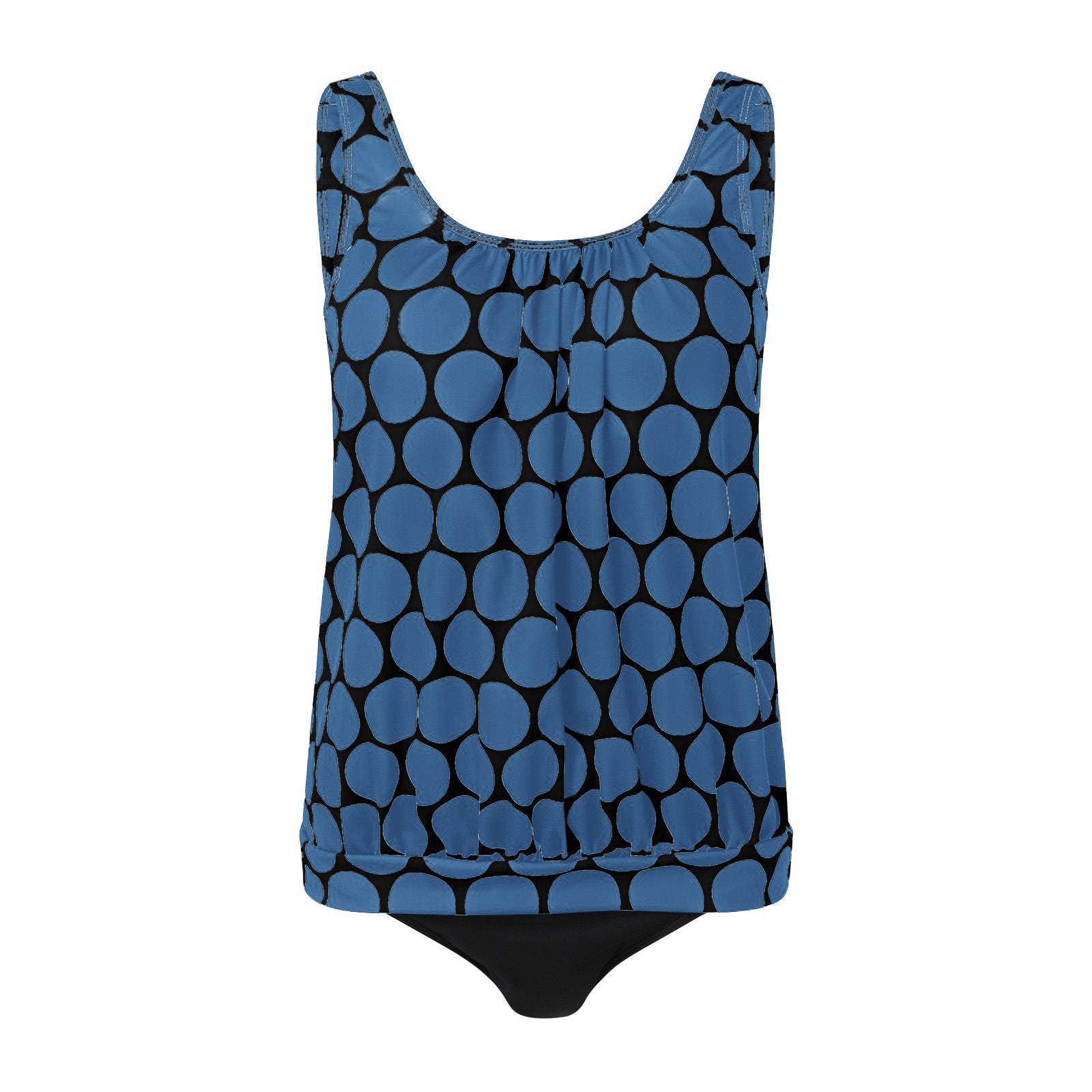 Tankini décontracté pour femmes avec taille haute et coupe élégante R&B