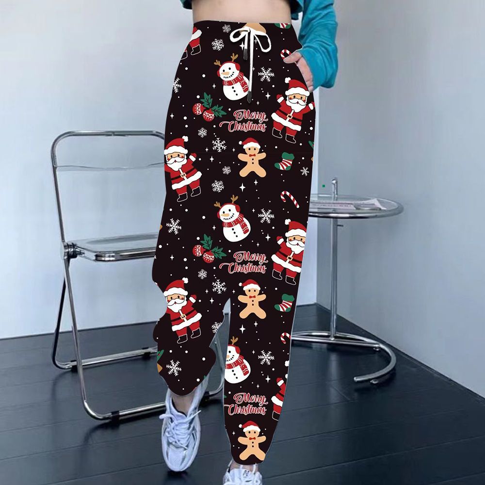 Pantalon de loisirs à motifs pour femmes Echoarchiv