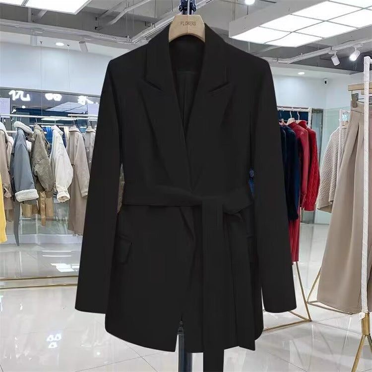 Blazer Wrap Élégant pour Femmes avec Ceinture