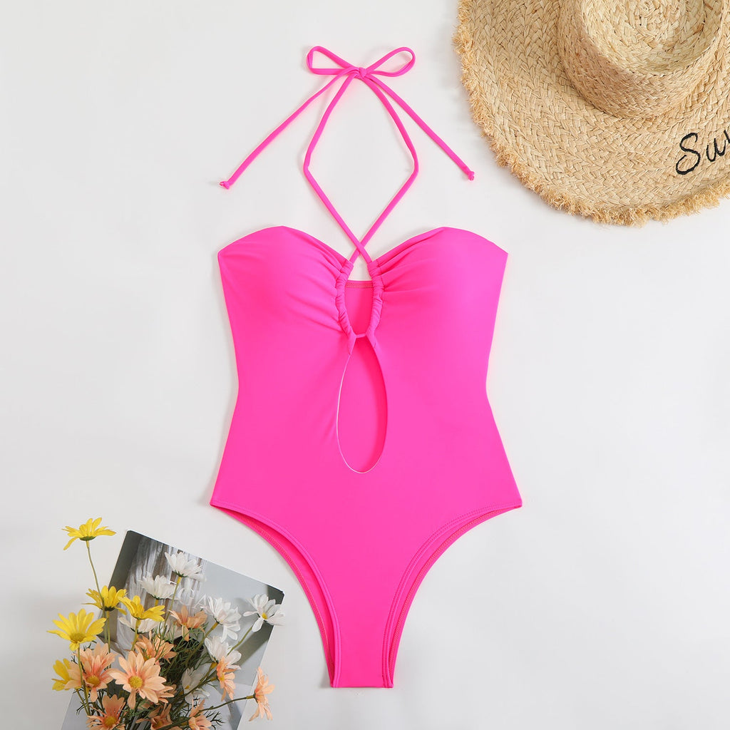 Maillot de bain chic pour femmes avec détail en nœud Drune