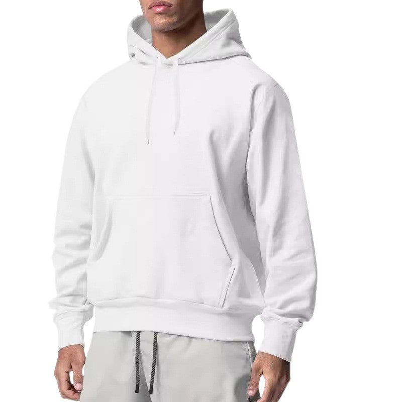 Homme nan Sweat à capuche premium avec poche kangourou, intérieur en molleton, couture de cou renforcée et ourlet côtelé Echo Archiv