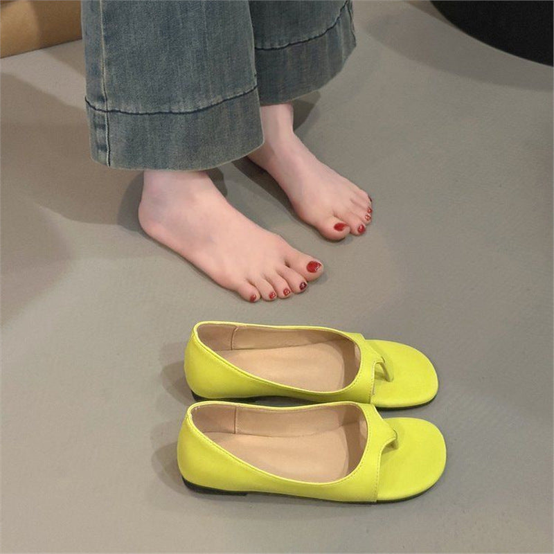 Chaussures d'été élégantes pour femmes avec un design harmonieux en simili-cuir serpent R&B