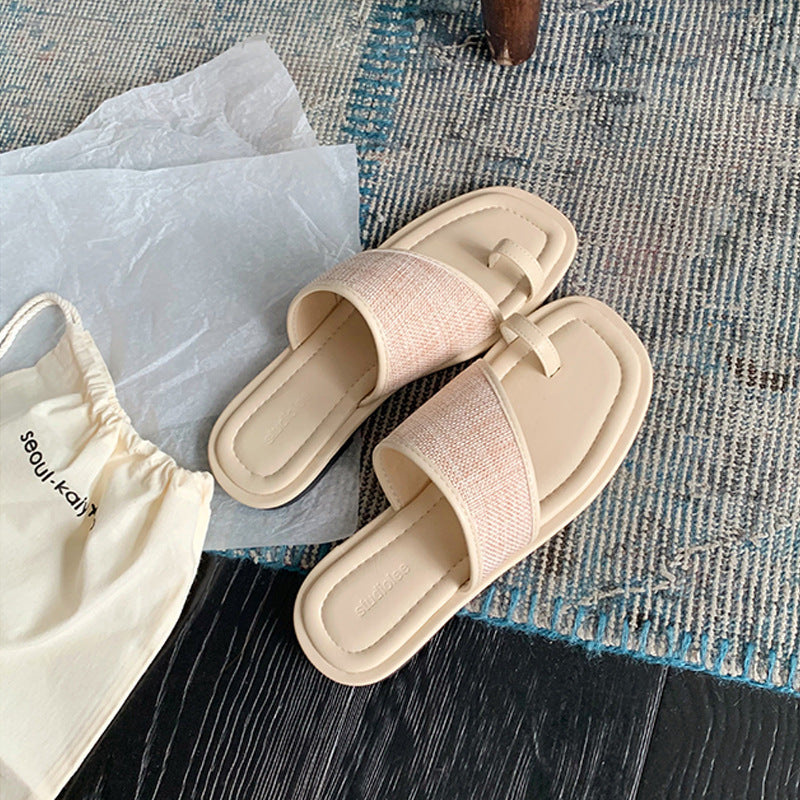 Sandales confortables pour femmes avec un design de lanières à la mode et un dessus respirant R&B