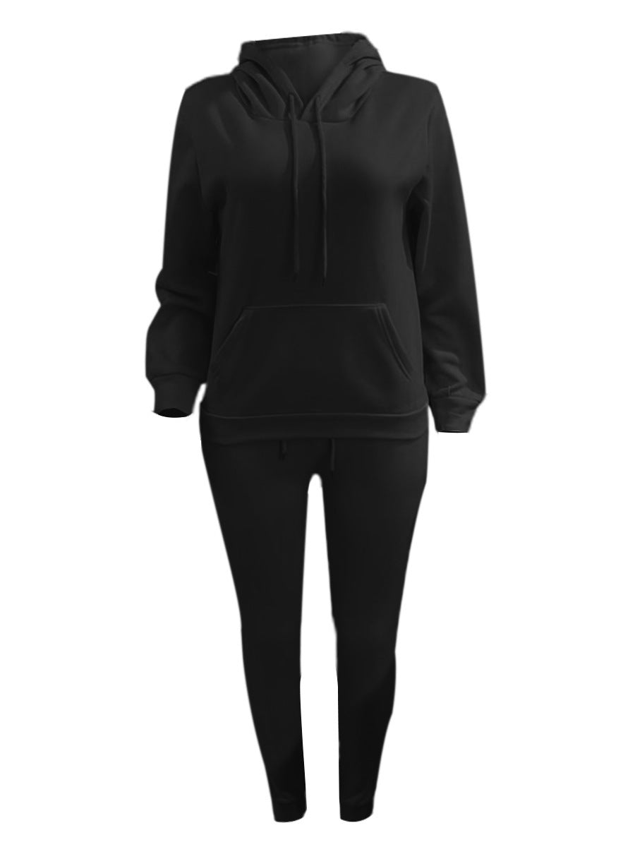 Ensemble de jogging sportif pour hommes avec sweat à capuche, poche kangourou et pantalon de jogging slim Echo Archiv