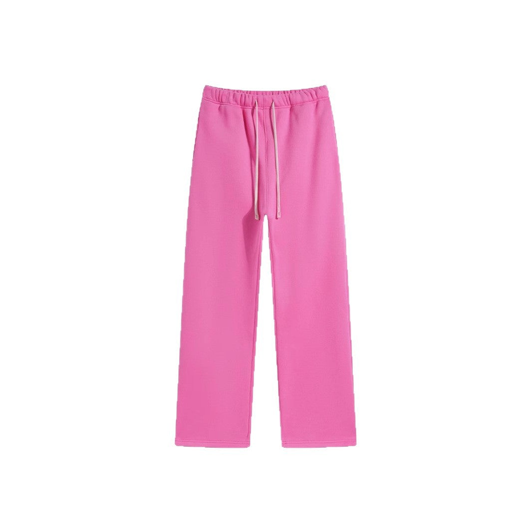 Pantalon de détente large pour femmes avec ceinture de confort élastique, cordon de contraste et jambe droite Echo Archiv