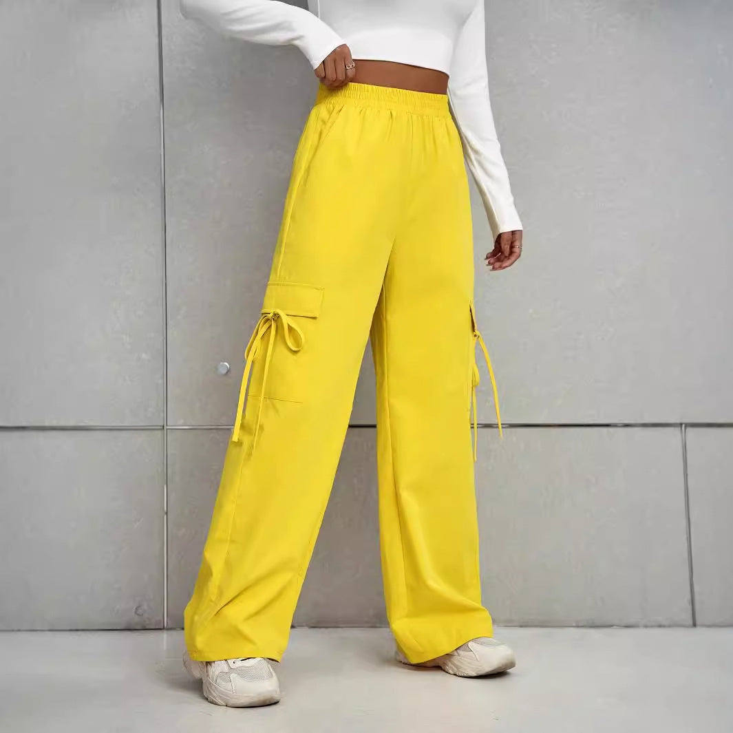 Pantalons Cargo Élégants pour Femmes avec Taille Ajustable
