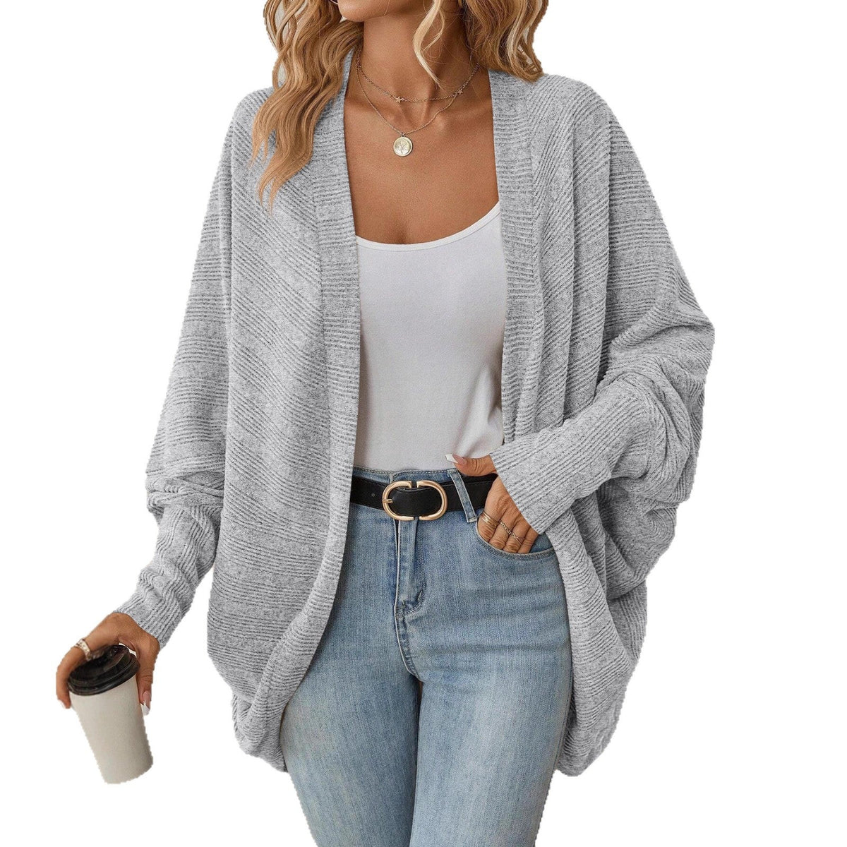 Veste en tricot décontractée et stylée pour femmes