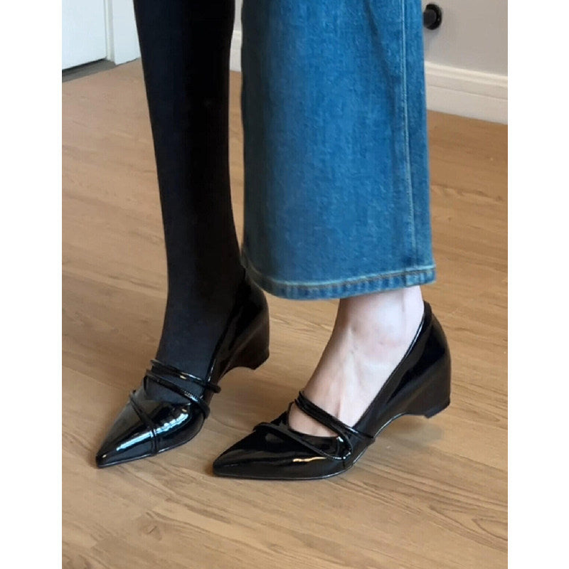 Pompes élégantes à talons blocs confortables pour femmes R&B