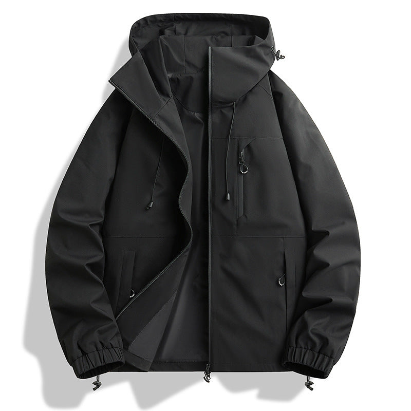 Veste extérieure coupe-vent pour hommes