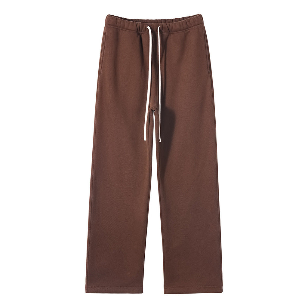 Pantalon de détente large pour femmes avec ceinture de confort élastique, cordon de contraste et jambe droite Echo Archiv
