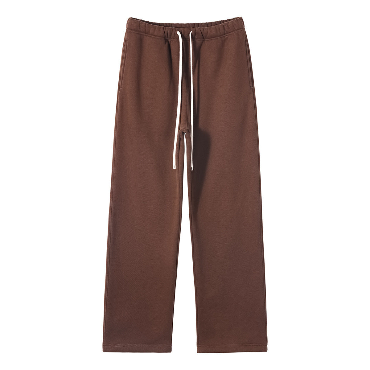 Pantalon de détente large pour femmes avec ceinture de confort élastique, cordon de contraste et jambe droite Echo Archiv