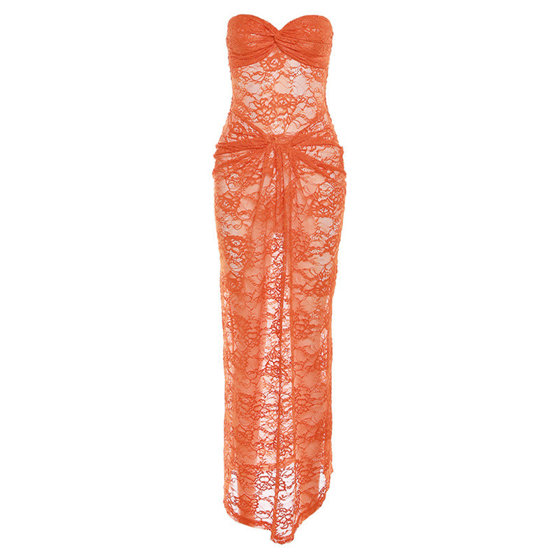 Robe de soirée élégante en dentelle pour femmes Heidi-Mode