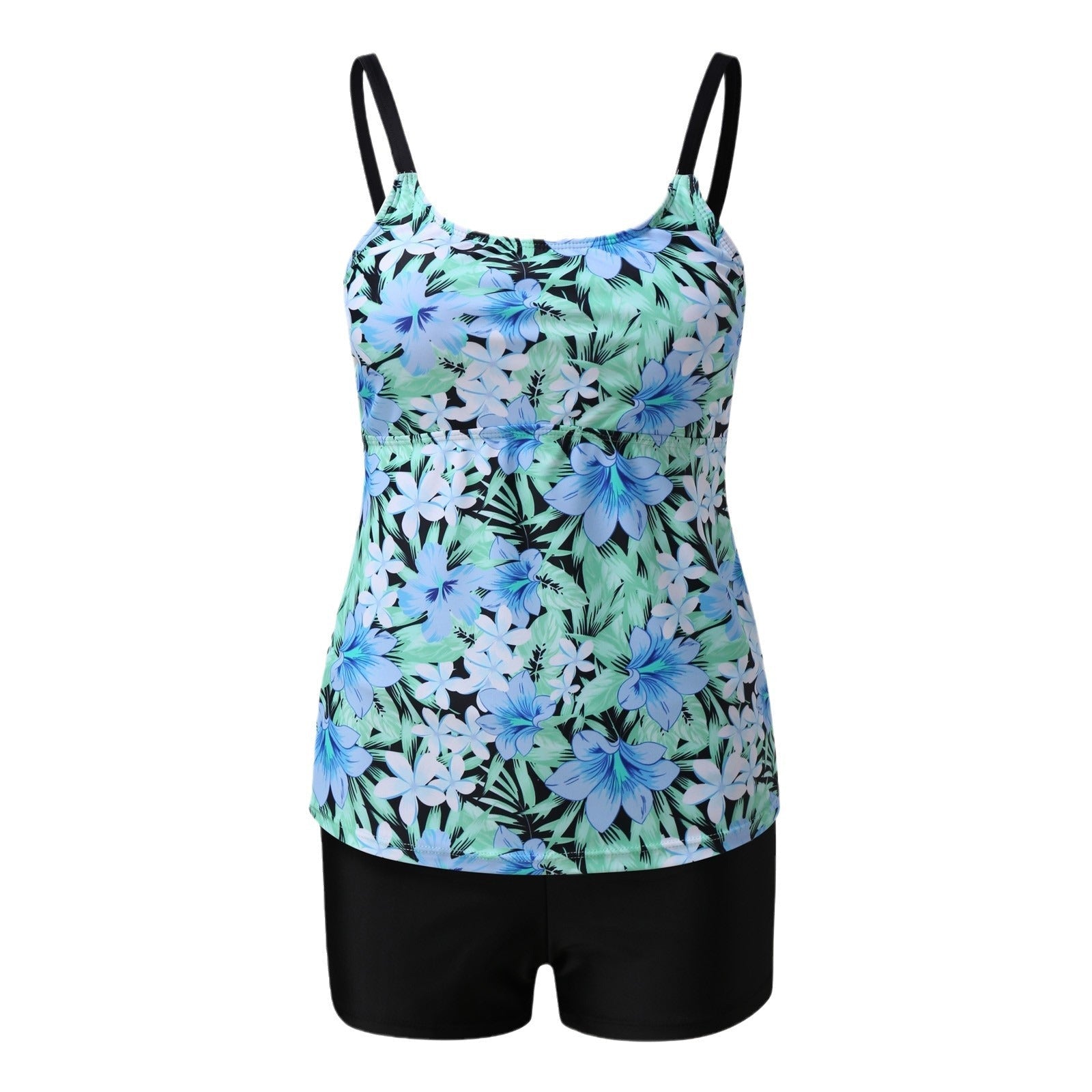 Ensemble Tankini Femme avec Haut Floral et Shorts Élégants Echo Archiv