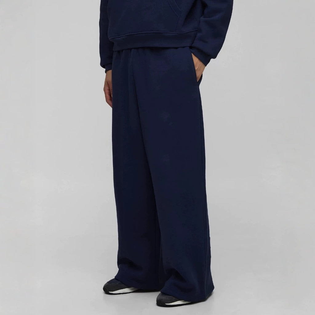 Pantalons de survêtement unisexes en molleton avec ceinture de confort élastique, jambe droite et poches latérales Echo Archiv