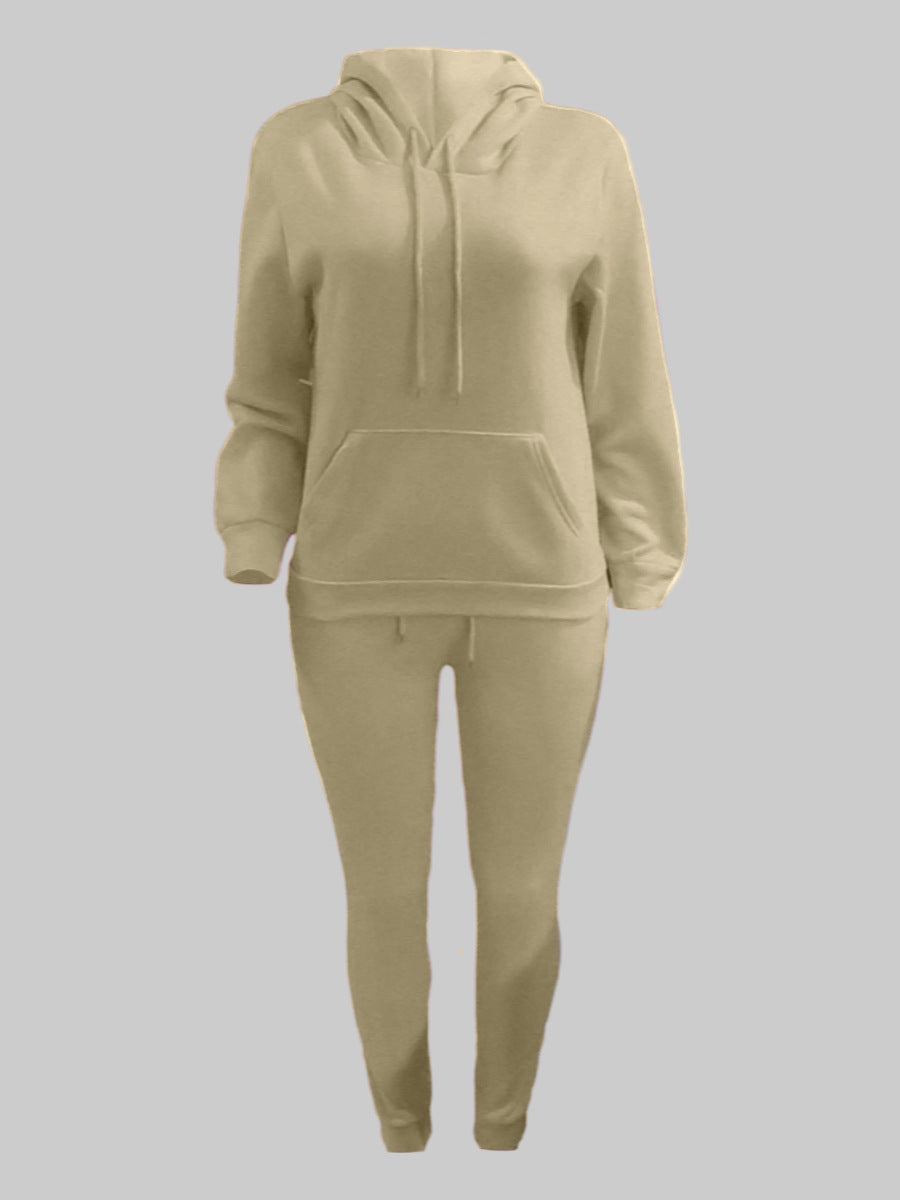 Ensemble de jogging sportif pour hommes avec sweat à capuche, poche kangourou et pantalon de jogging slim Echo Archiv