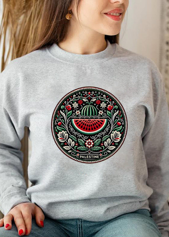 Pull à Motif Pastèque