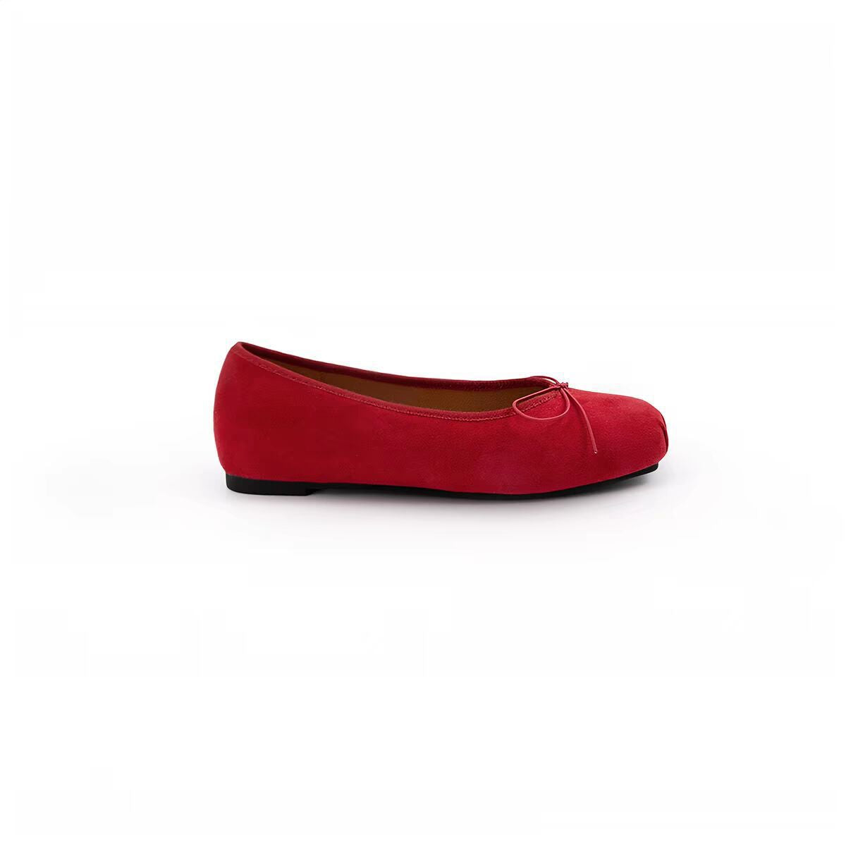 Ballerines pour femmes avec accent scintillant à la mode et doublure intérieure confortable R&B