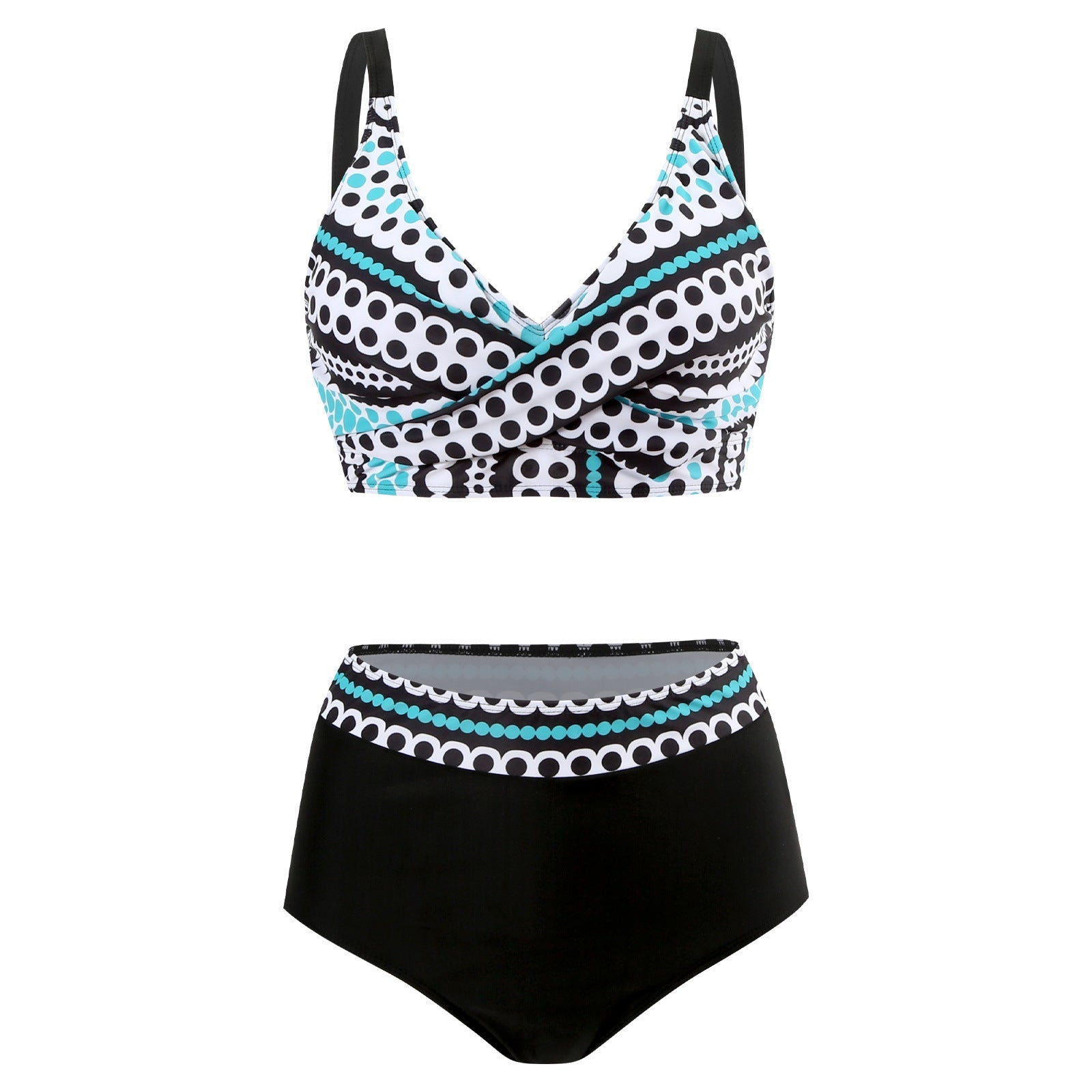 Bikini taille haute pour femmes avec protection du ventre à la mode Echo Archiv
