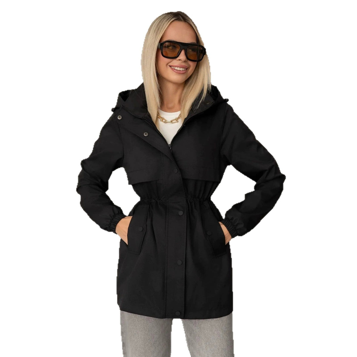 Veste à capuche fonctionnelle pour femmes