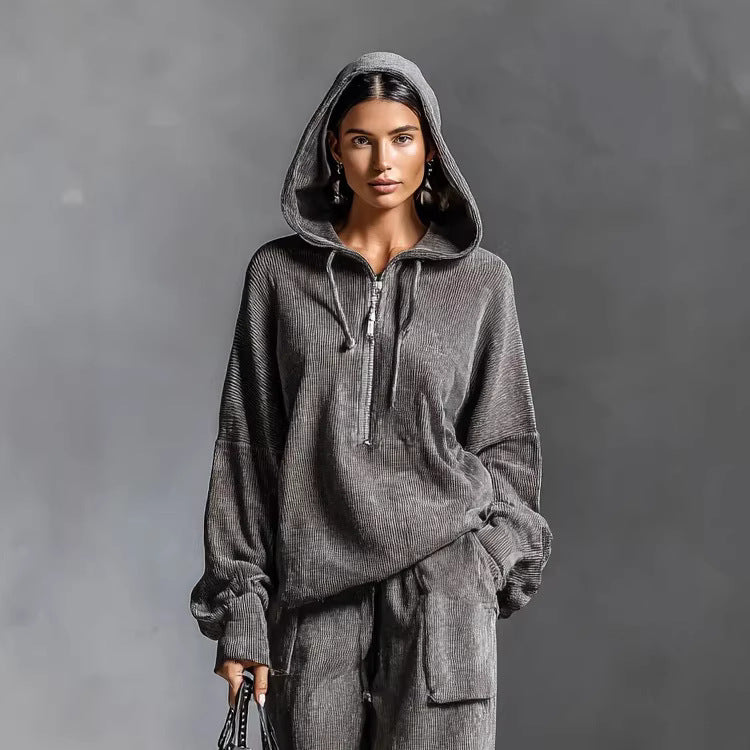 Ensemble de hoodie décontracté et confortable pour femmes