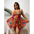 Sarong de Plage Femme Fluide avec Motif Coloré Echo Archiv