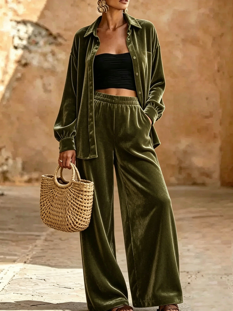 Ensemble Velours Glamour pour Femmes