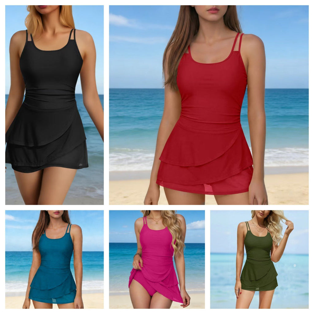 Robe de bain pour femmes avec détail de drapé discret Drune