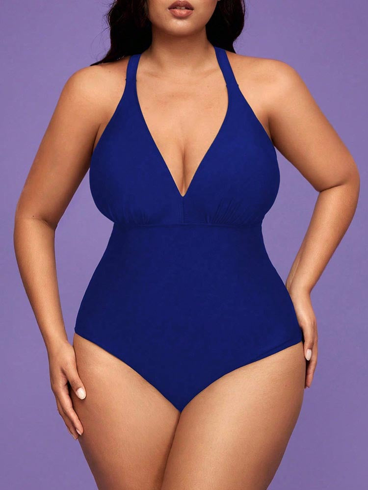 Maillot de bain une pièce élégant pour femmes R&B