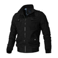 Veste utilitaire bomber taillée pour hommes avec épaulettes, fermeture éclair cachée et doublure matelassée Echo Archiv