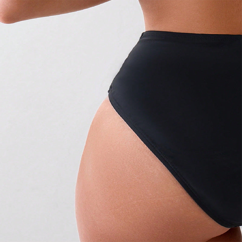 Culotte de bikini taille haute pour femmes R&B