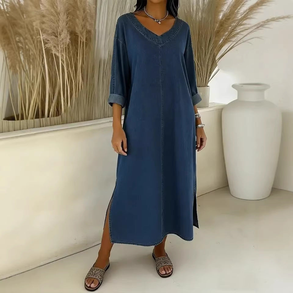 Robe maxi décontractée et élégante pour femmes