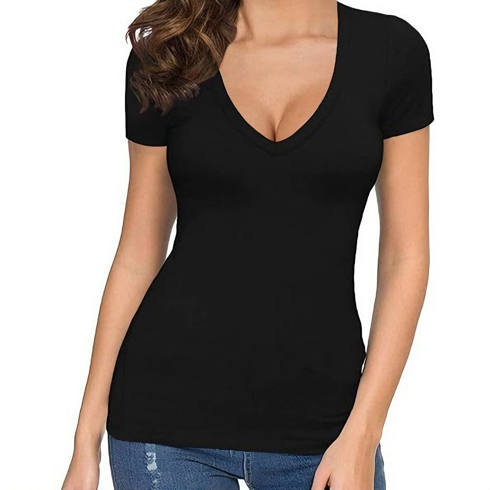 Body Femme avec décolleté en V profond R&B