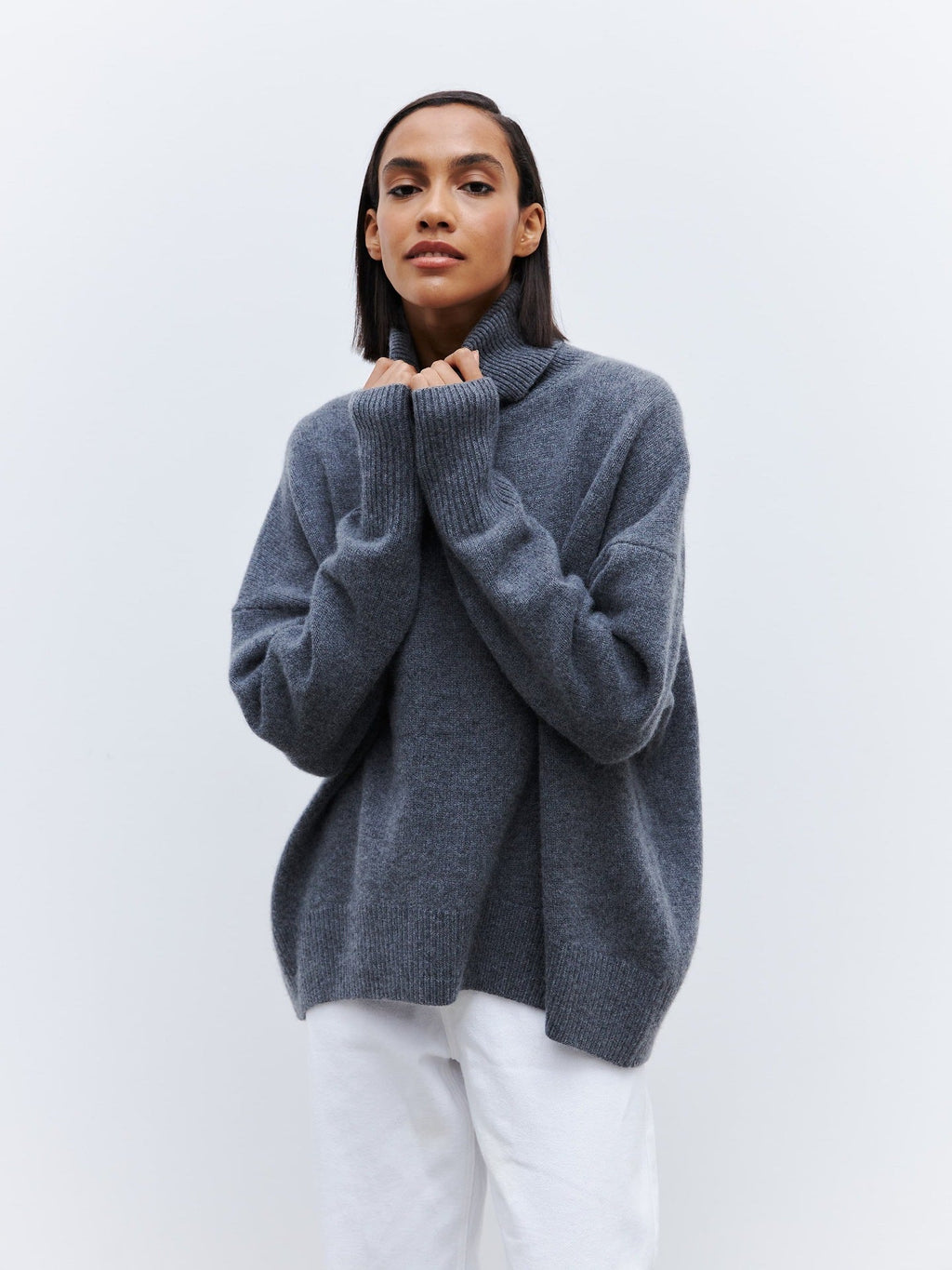 Pull col roulé Femme Echo Archiv