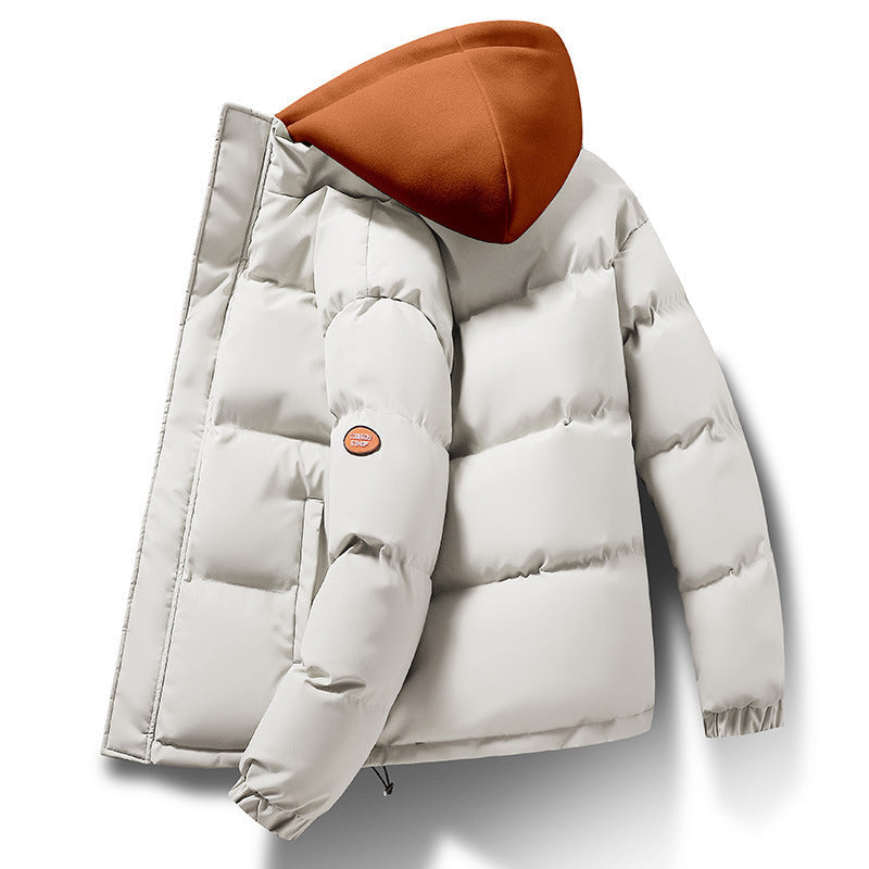 Veste matelassée à capuche pour homme