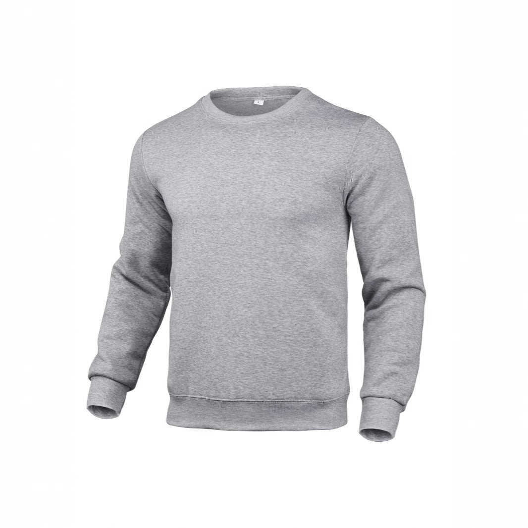 Sweat-shirt classique à col rond pour hommes avec intérieur en polaire douce, ourlet côtelé et coutures renforcées Echo Archiv