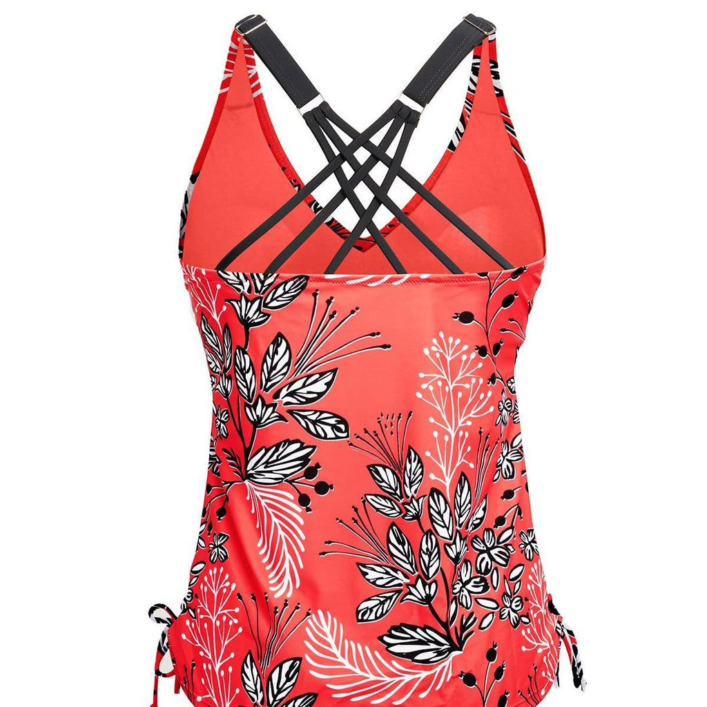 Haut de Tankini Sportif Femme R&B