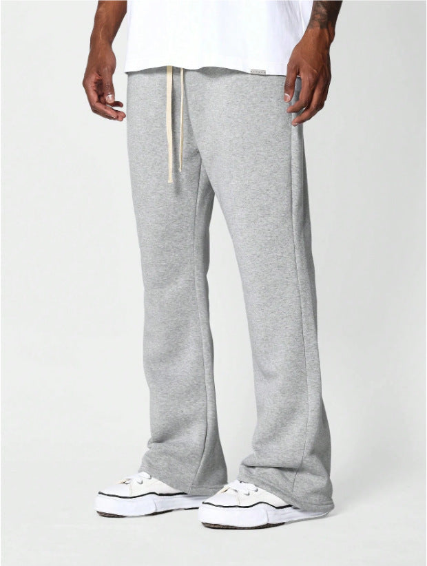 Pantalon de jogging pour hommes, coupe décontractée, jambe droite et taille élastique - Echo Archiv