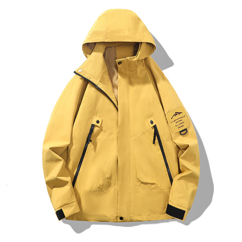 Veste technique imperméable pour homme