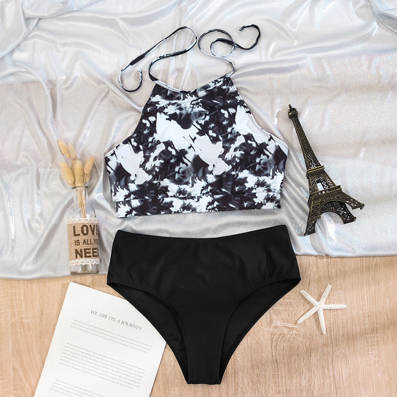 Ensemble de bikini taille haute pour femmes R&B