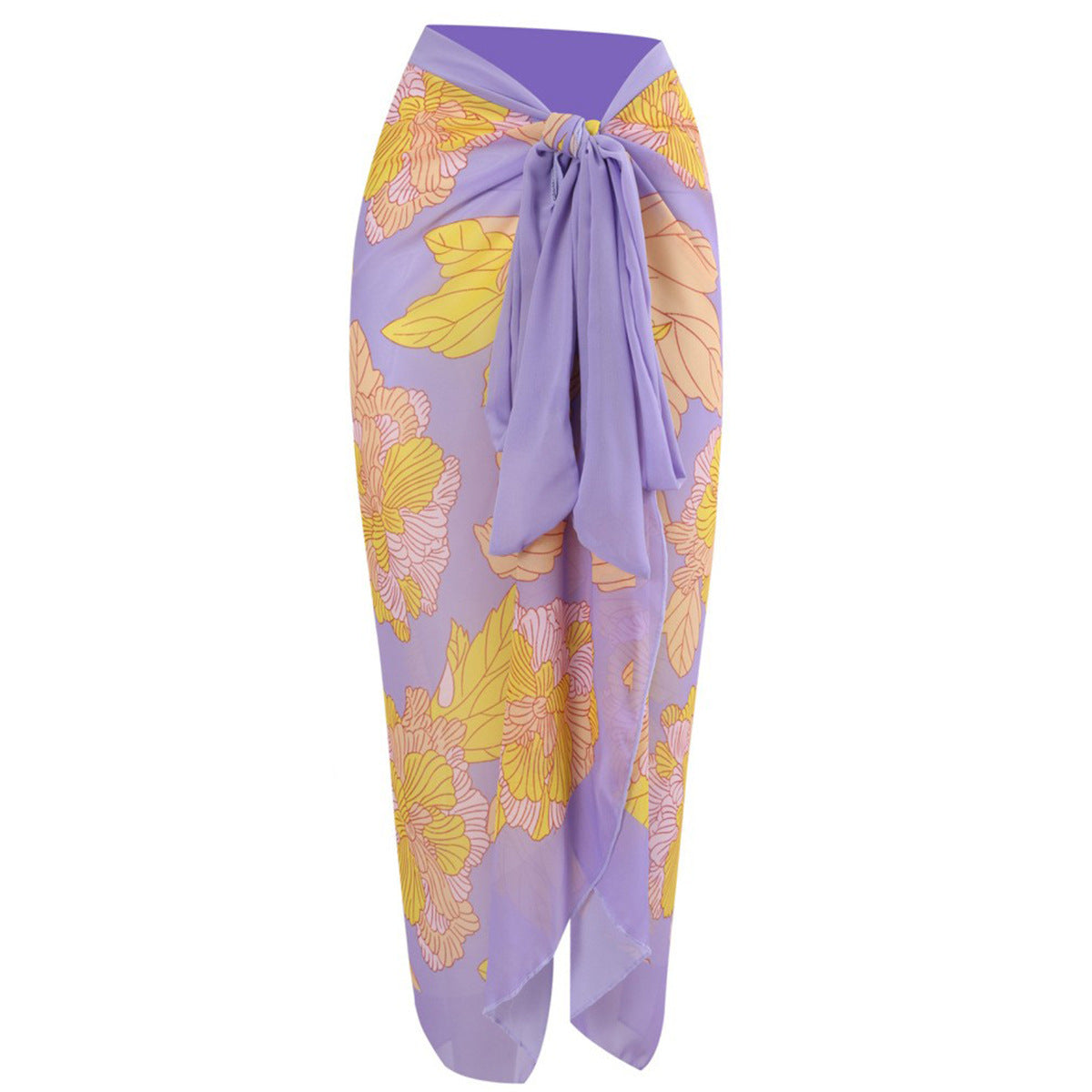 Jupe maxi femme avec design floral Drune