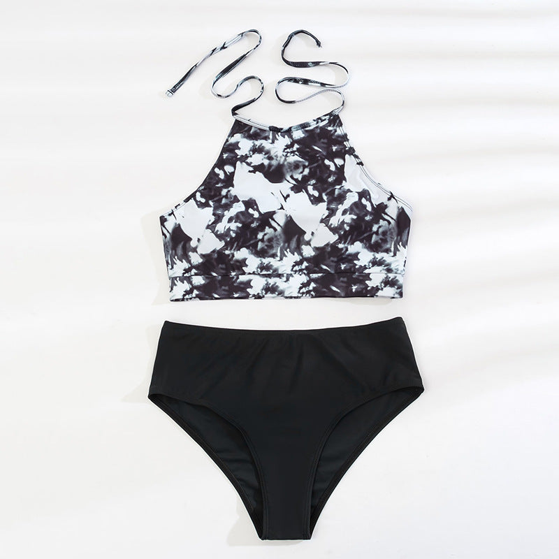 Ensemble de bikini taille haute pour femmes R&B