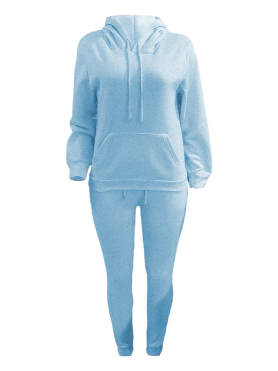 Ensemble de jogging sportif pour hommes avec sweat à capuche, poche kangourou et pantalon de jogging slim Echo Archiv