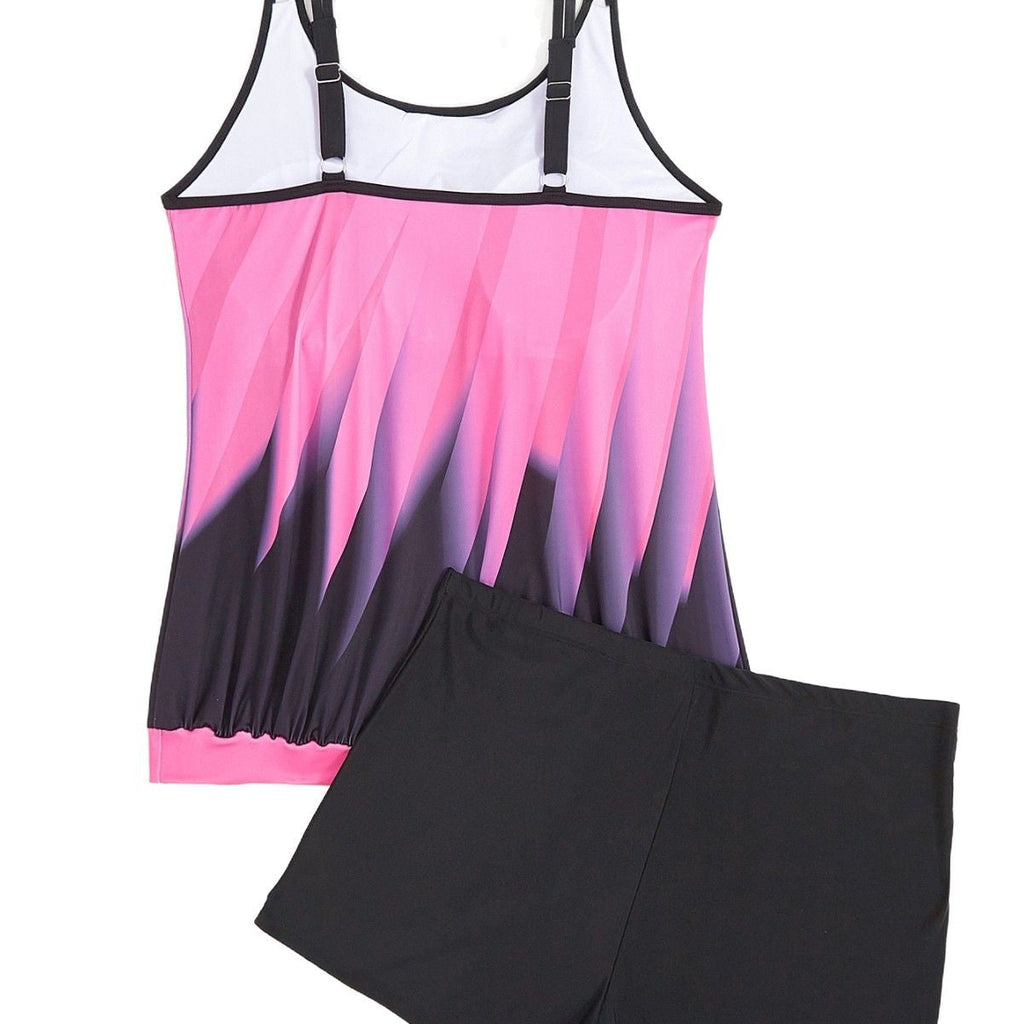 Ensemble tankini pour femmes avec haut confortable et shorts courts Echo Archiv